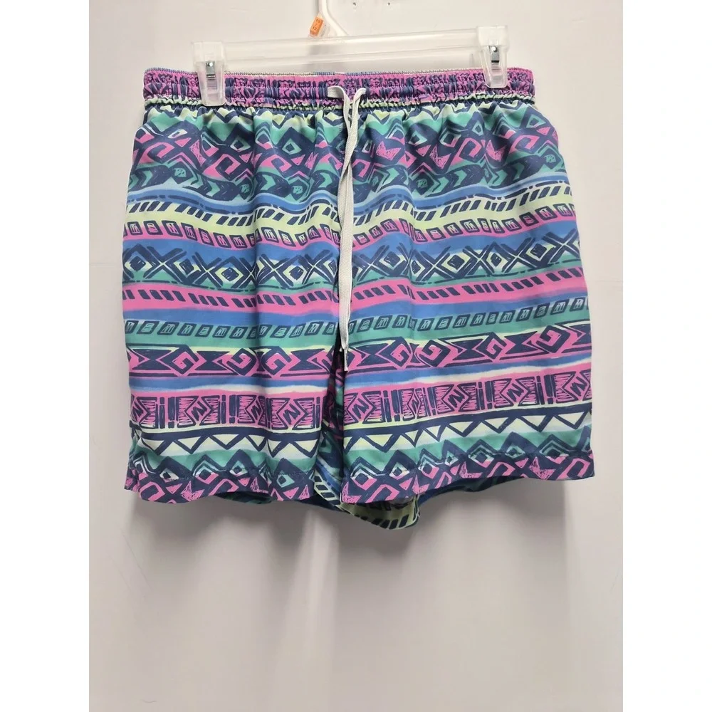 Chubbies Classic Swim Trunks The Retronators Size L Mesh Lined - Picture 1 of 6
